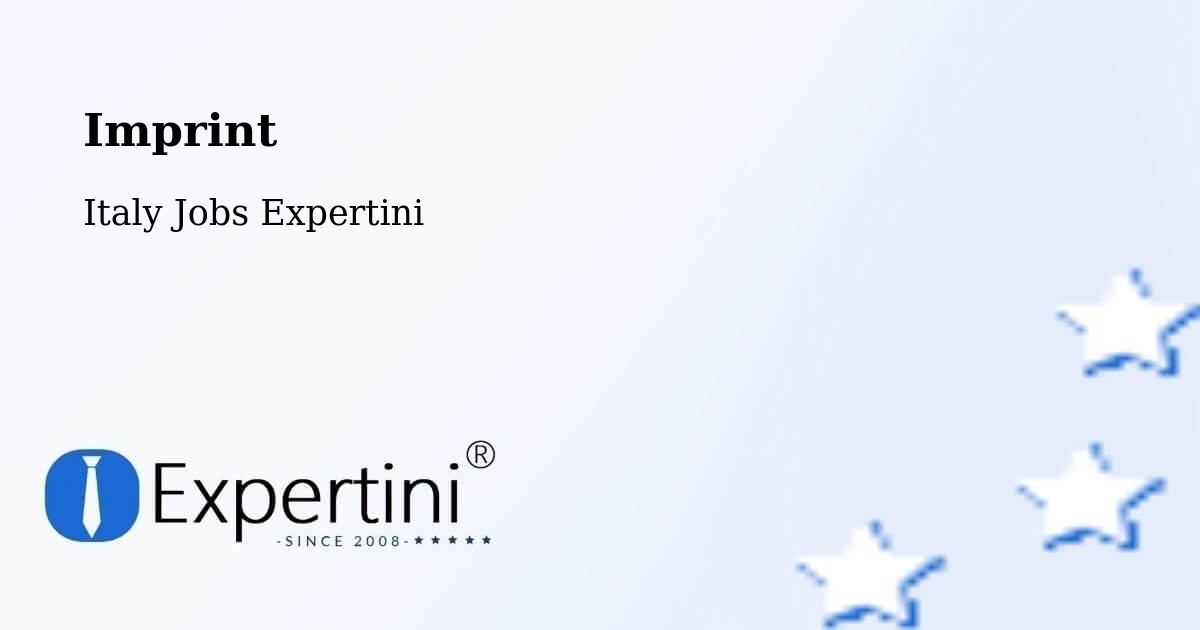 Imprint – Nola - Italy Jobs Expertini